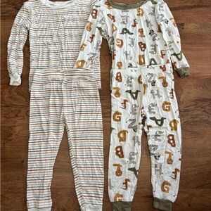 Kids' Striped and Patterned Pajama Set